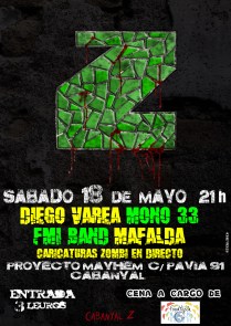 cartel concierto Mayhem Z (1)