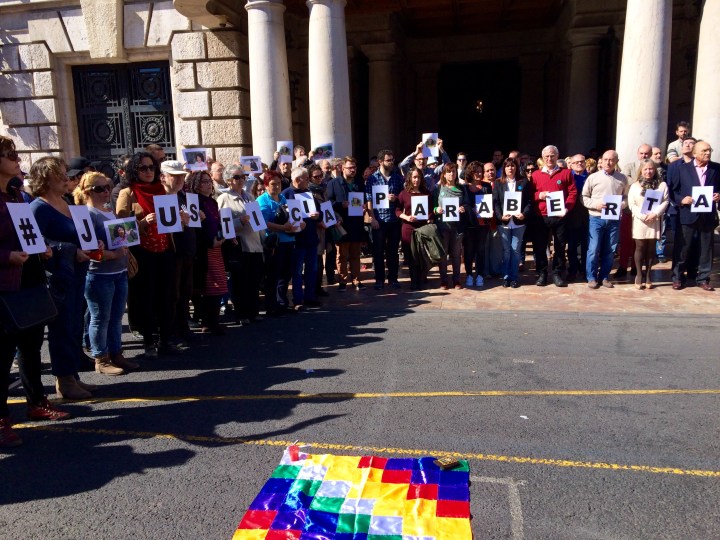 Concentracion Valencia Berta Cáceres